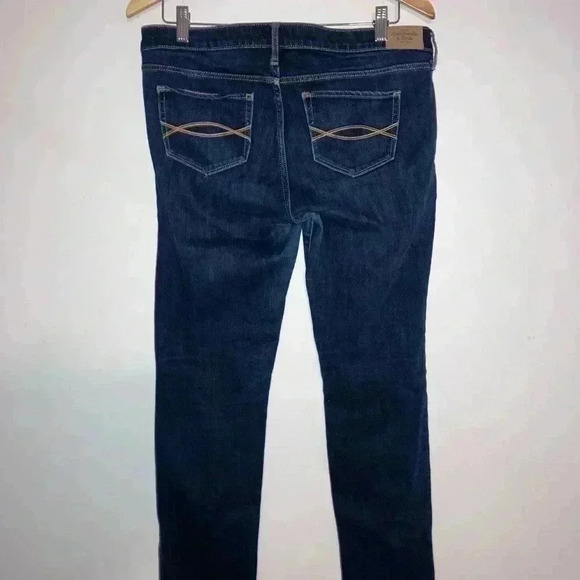 Abercrombie & Fitch Straight Blue Jeans - Picture 5 of 12